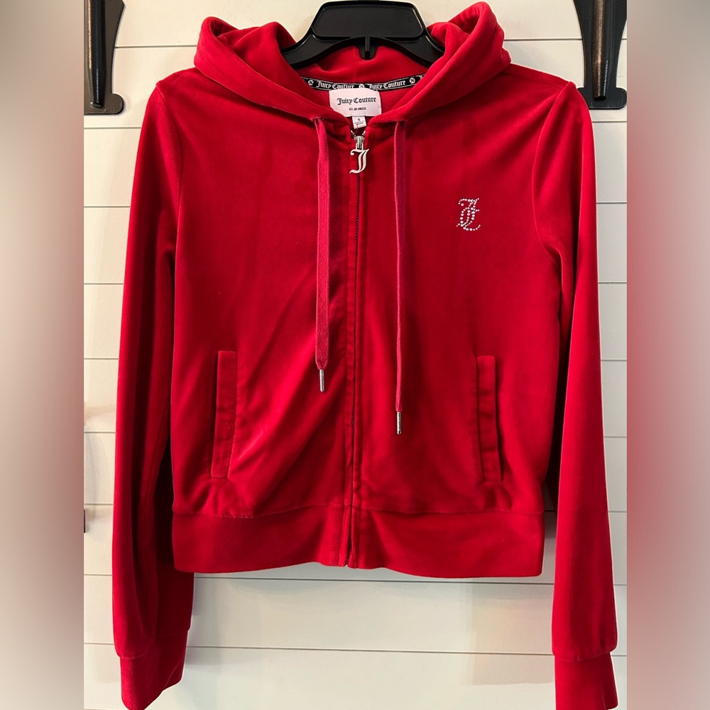 Juicy Couture Velour Hoodie Jacket